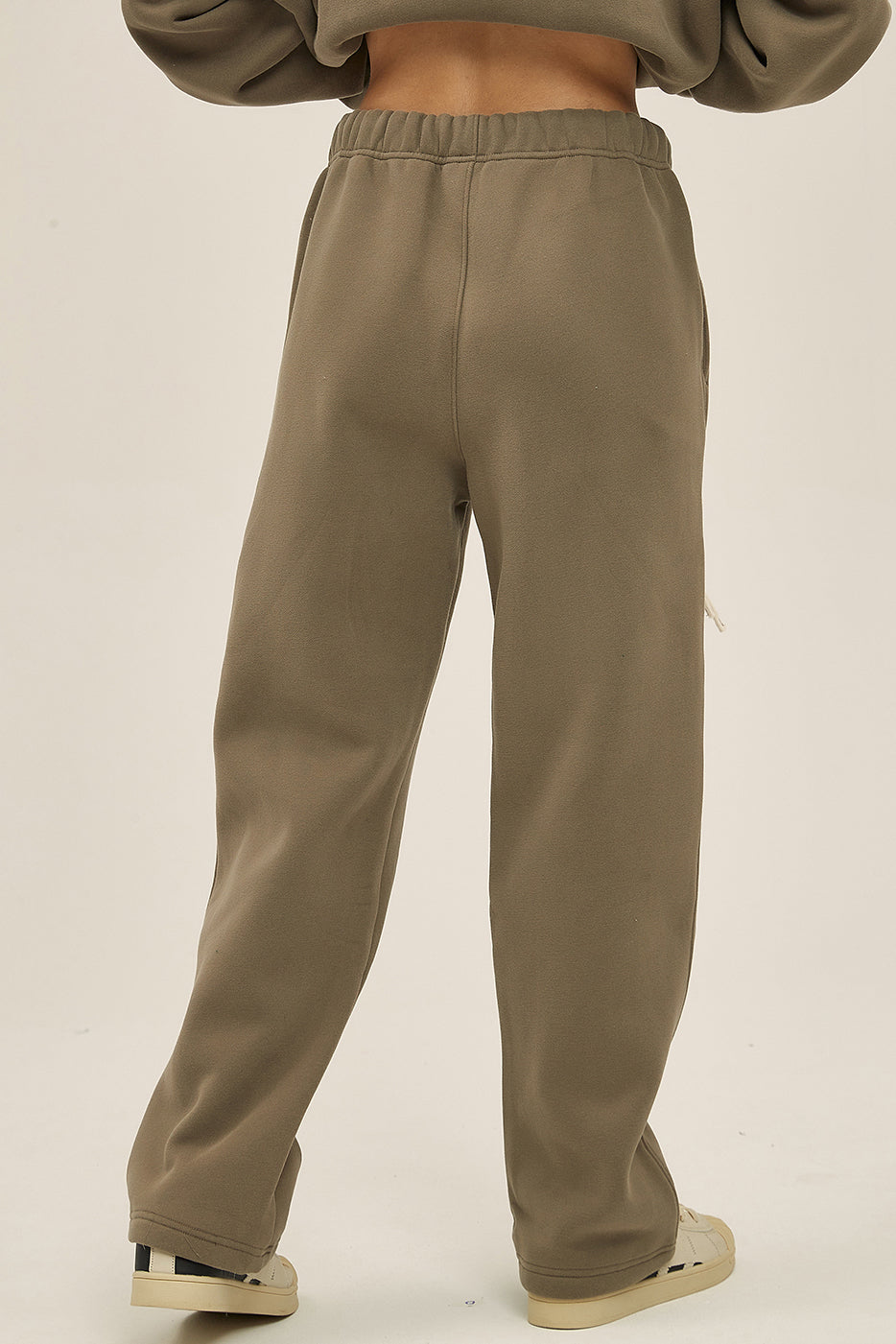 350GSM Relaxed Solid Color Sweatpants