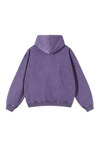 420GSM 100% Cotton Washed Vintage Hoodie