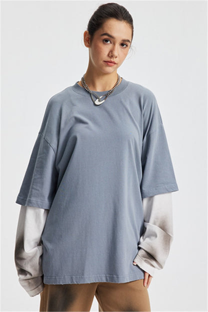 275GSM Washed Double Layer Long Sleeve