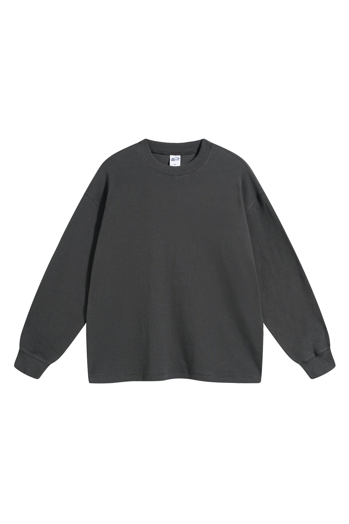 330GSM Waffle Material Long Sleeve Crew