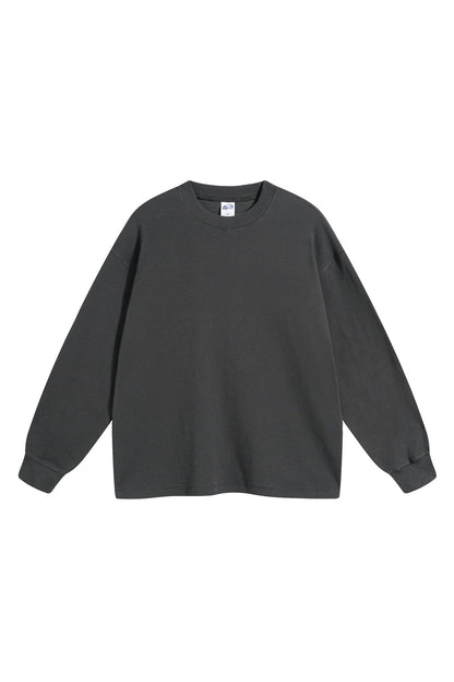330GSM Waffle Material Long Sleeve Crew