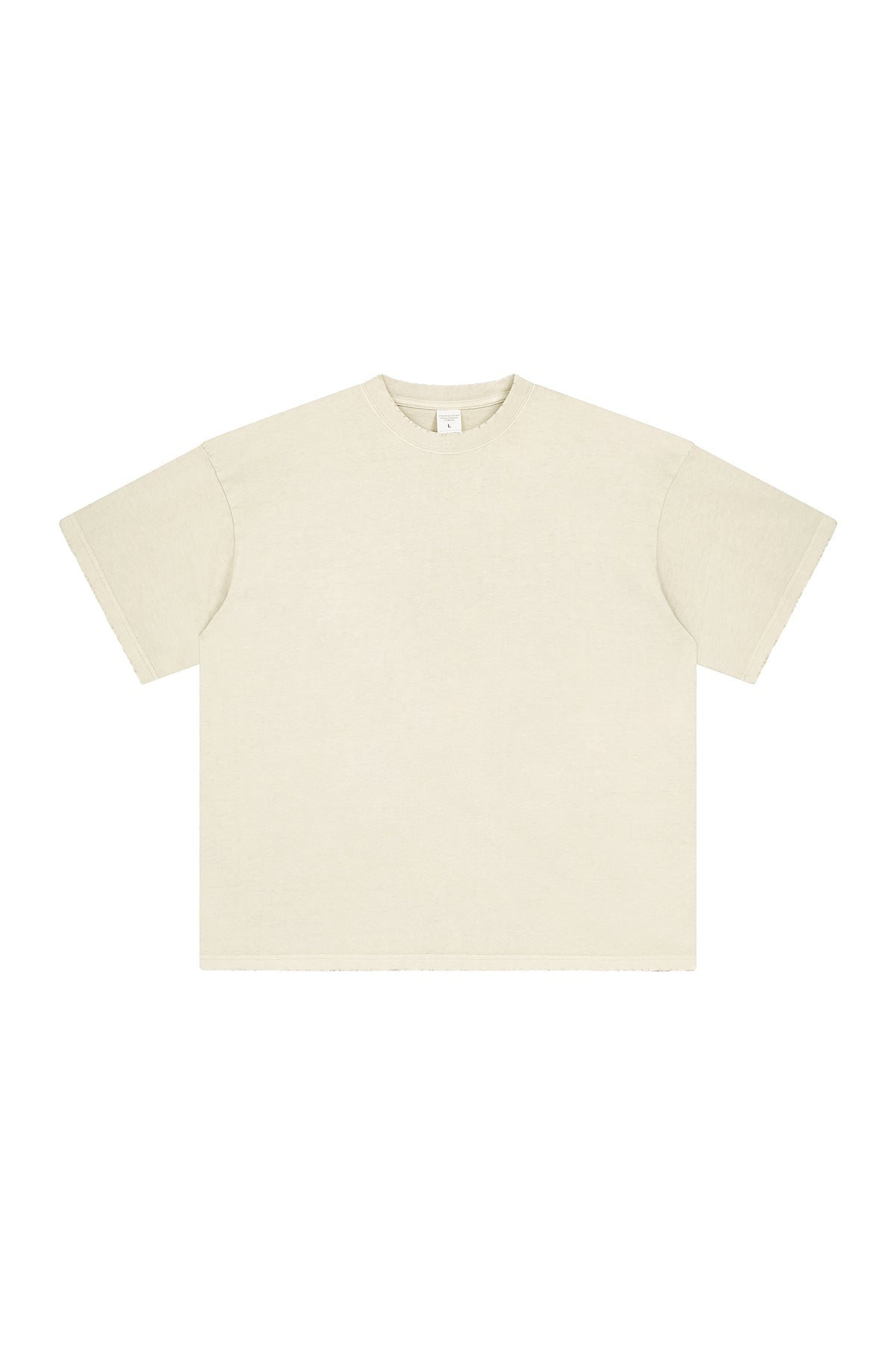 250GSM Distressed Pigment Dyed Washed Tee
