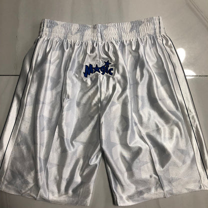 Orlando Magic 2000-2001 white shorts with Pocket Short