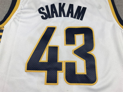 Indiana Pacers Pascal Siakam #43 City Edition Swingman Jersey - Embroidered