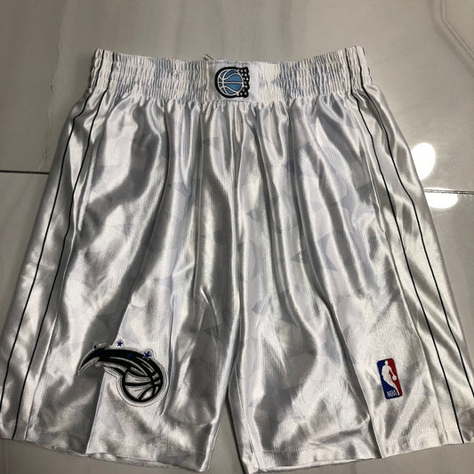 Orlando Magic 2000-2001 white shorts with Pocket Short