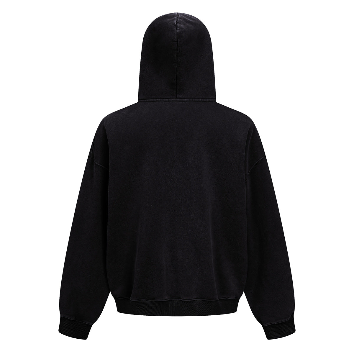 370GSM Pigment Dyed Fleece Boxy Hoodie
