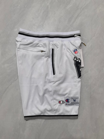 Las Vegas Raiders White Pocket Shorts