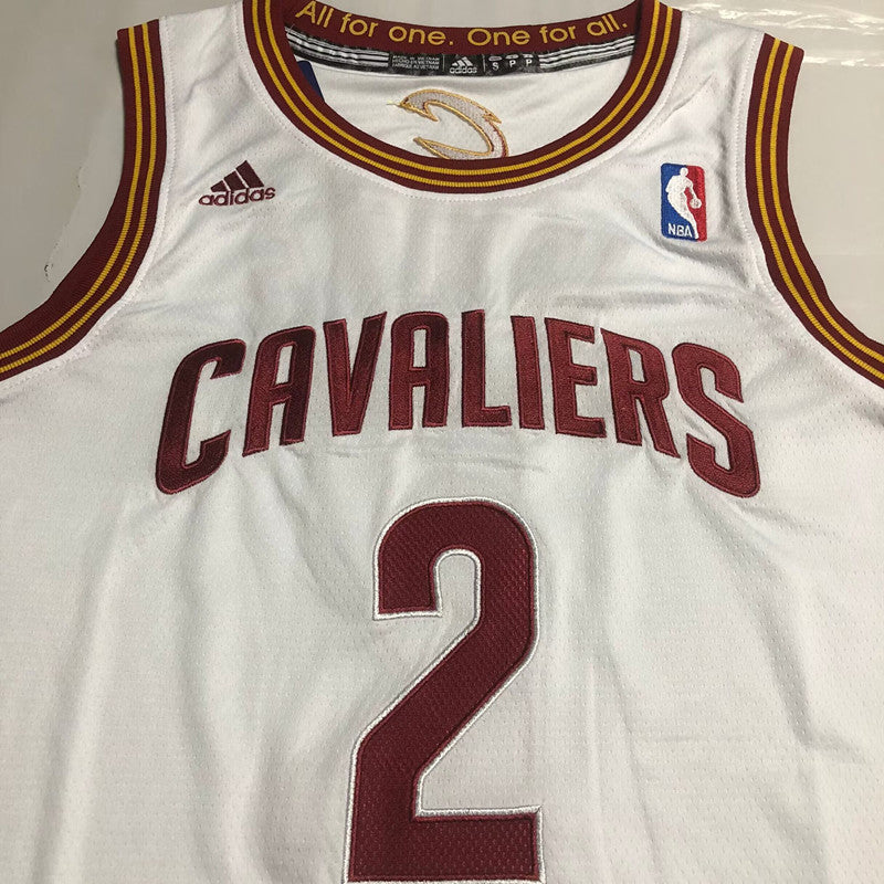 Cleveland Cavaliers Kyrie Irving #2 Throwback Jersey - Dense Embroidery