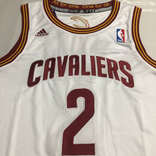 Cleveland Cavaliers Kyrie Irving #2 Throwback Jersey - Dense Embroidery