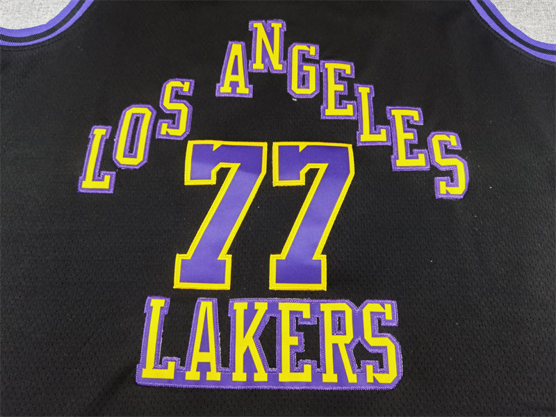 Luka Don?i? #77 Los Angeles Lakers 2024 City Edition Swingman Jersey ― Embroidered