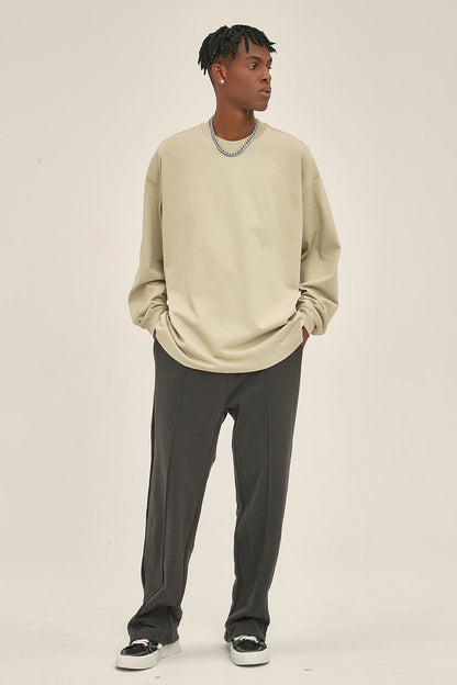 305GSM Oversized Long Sleeve Crew