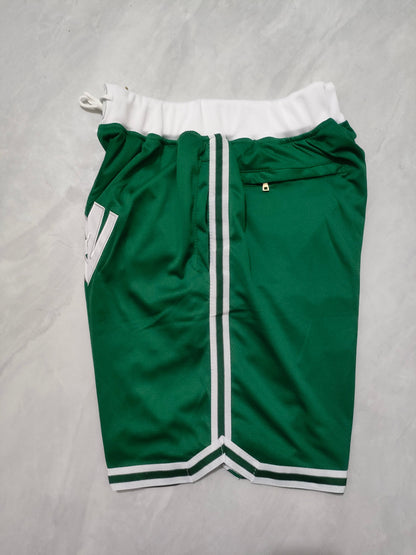 Boston Celtics Green Regular Pocket Shorts