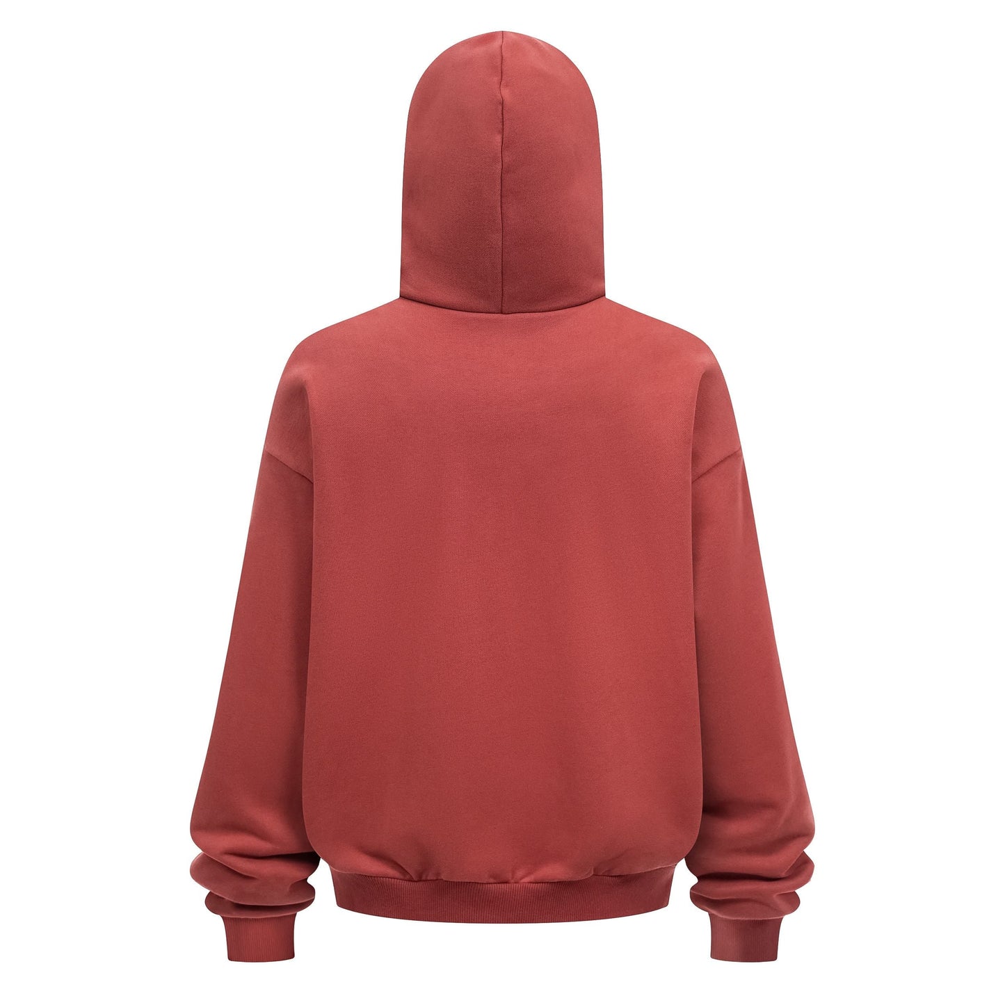 430GSM Boxy Fit Fleece Solid Color Hoodie