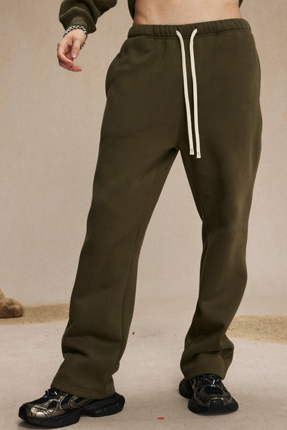 350GSM Relaxed Solid Color Sweatpants