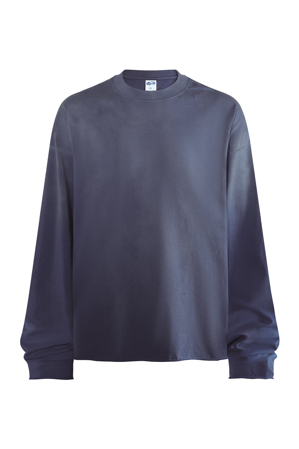 275GSM Distressed Spray Washed Long Sleeve