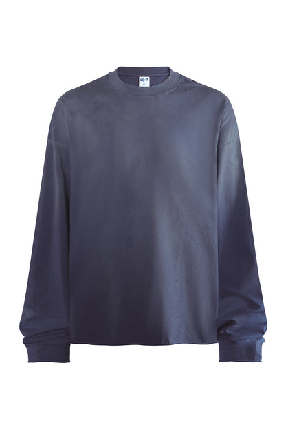 275GSM Distressed Spray Washed Long Sleeve