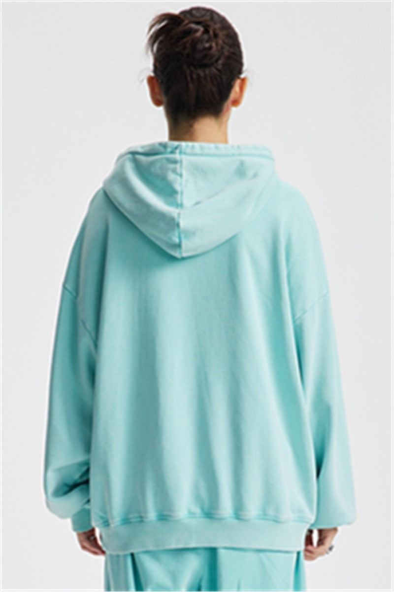 430GSM Boxy Fit Washed Hoodie