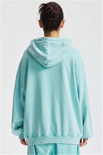 430GSM Boxy Fit Washed Hoodie