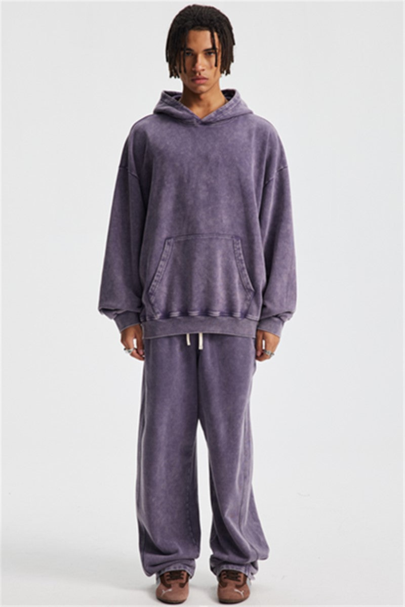 430GSM Boxy Fit Washed Hoodie