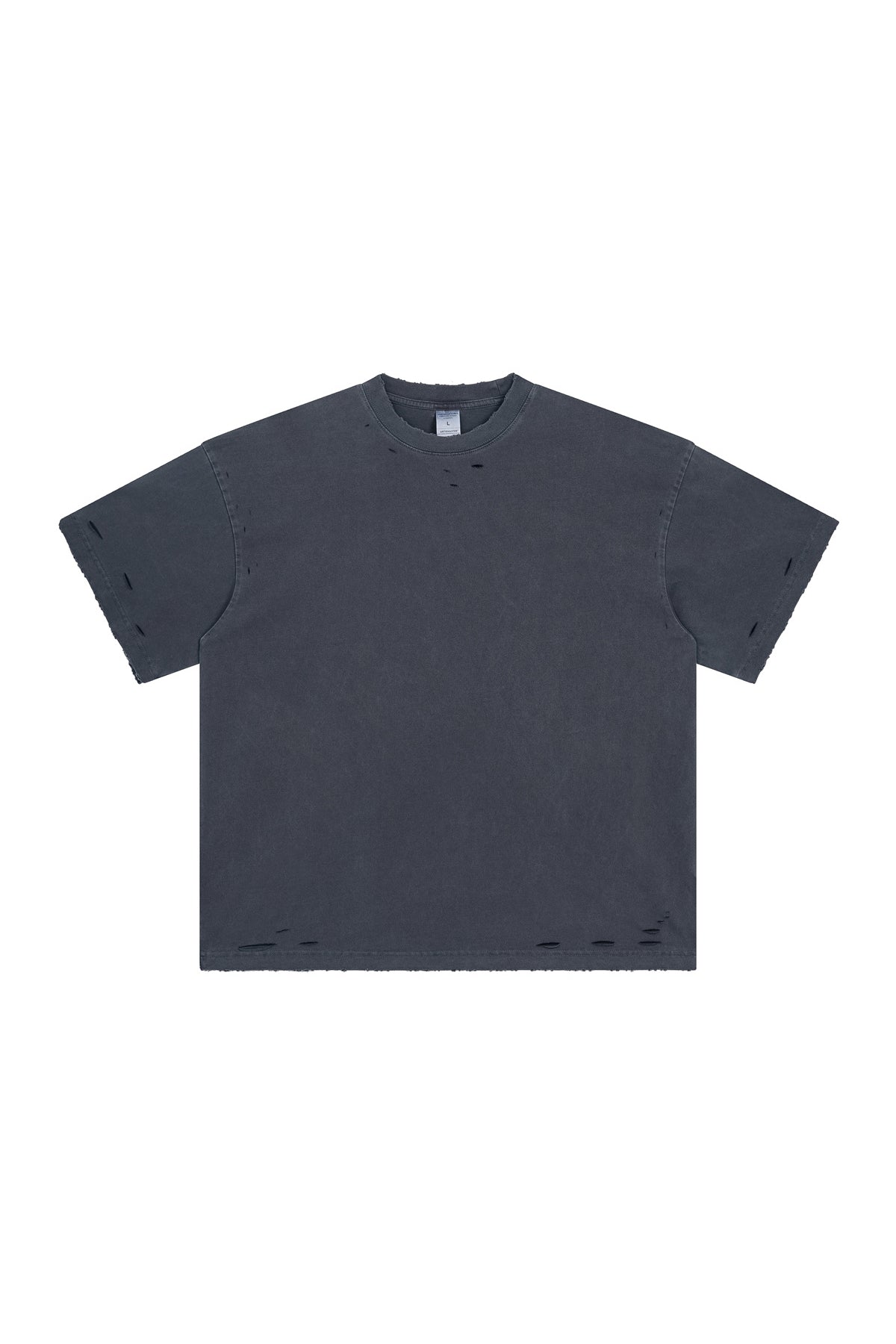 275GSM Distressed Vintage Washed Tee