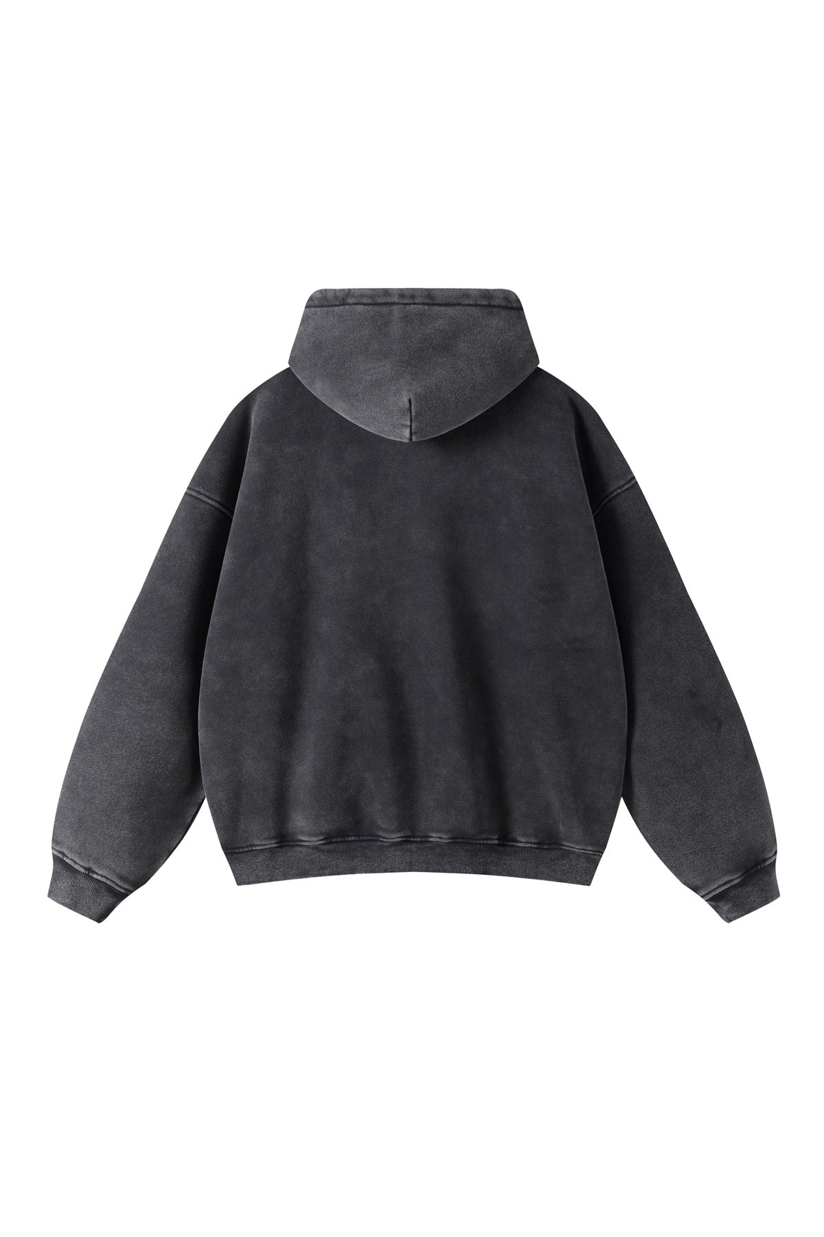 360GSM Washed Fleece Zipper Jacket