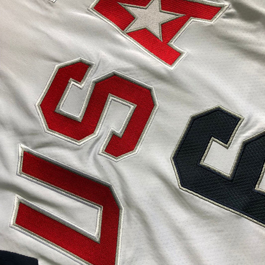 Team USA Redeem Team LeBron James #6 white Throwback Jersey - Dense Embroidery