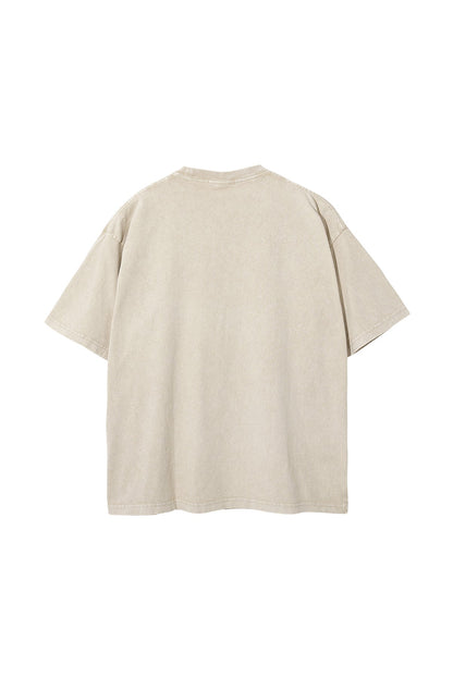 250GSM Washed Out Vintage Tee