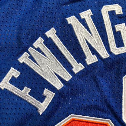 New York Knicks Patrick Ewing #33 1985 Throwback Jersey - Dense Embroidery