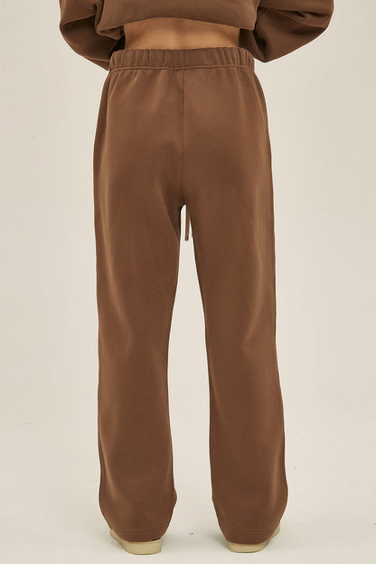 350GSM Relaxed Solid Color Sweatpants