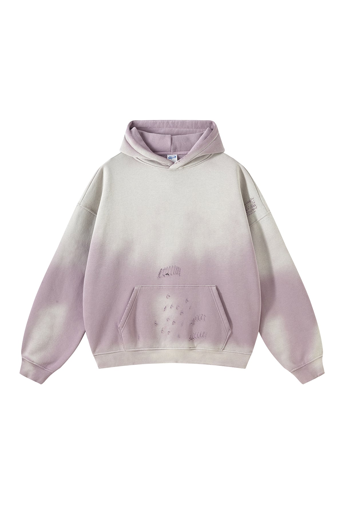 360GSM Sun Fade Distressed Washed Hoodie
