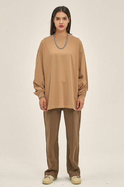 305GSM Oversized Long Sleeve Crew