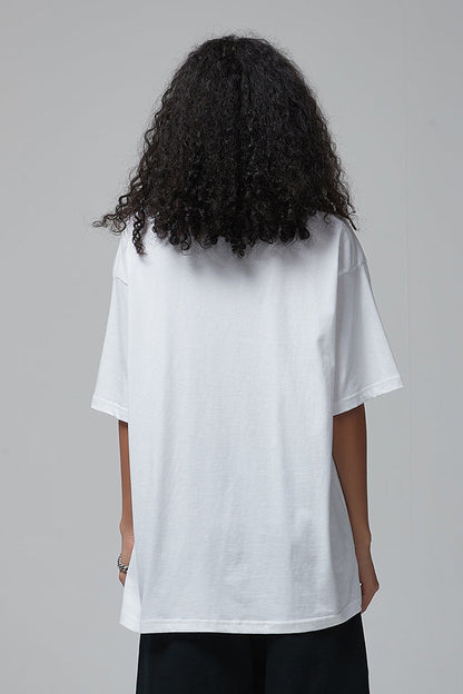 190GSM Solid Color Oversized Tee