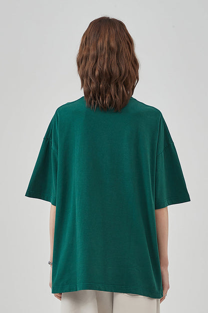 275GSM Pigment Dyed Vintage Tee