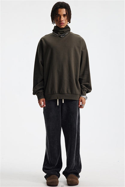 305GSM High Collar Sweatshirt