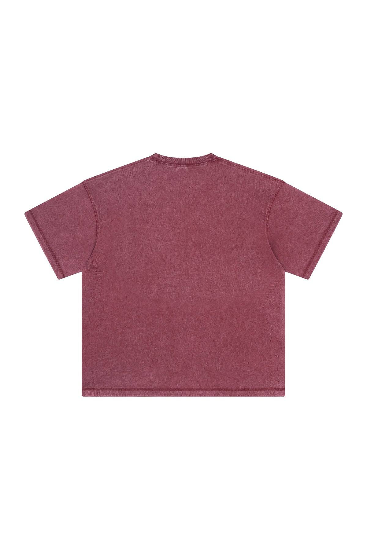 400GSM Double Stitch Washed Tee
