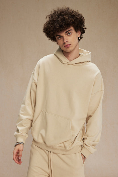 430GSM French Terry Solid Color Hoodie