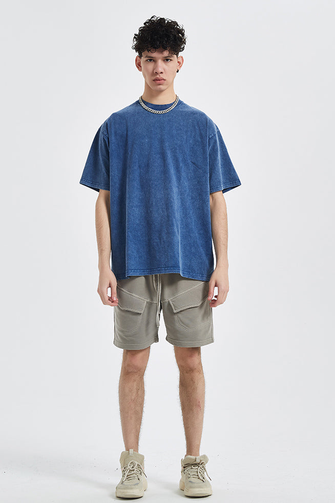 250GSM Washed Out Vintage Tee