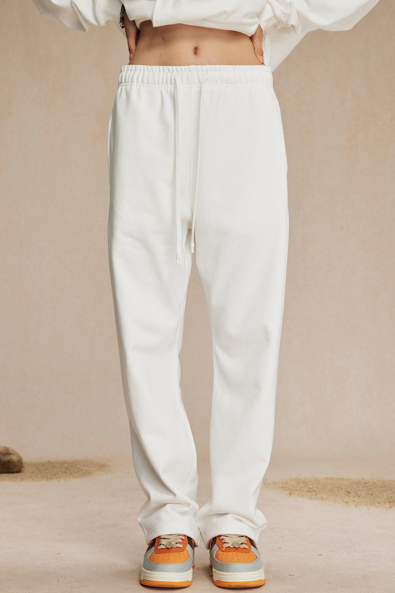 430GSM French Terry Solid Color Sweatpants