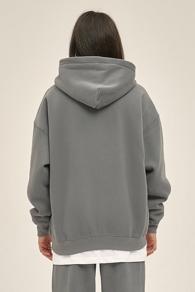 350GSM Solid Color Fleece Zipper Jacket