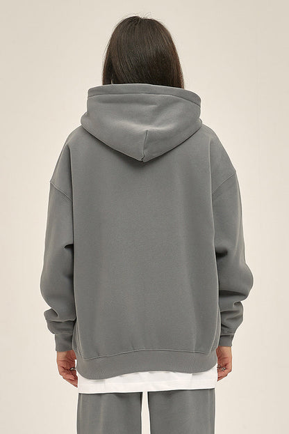 350GSM Solid Color Fleece Zipper Jacket