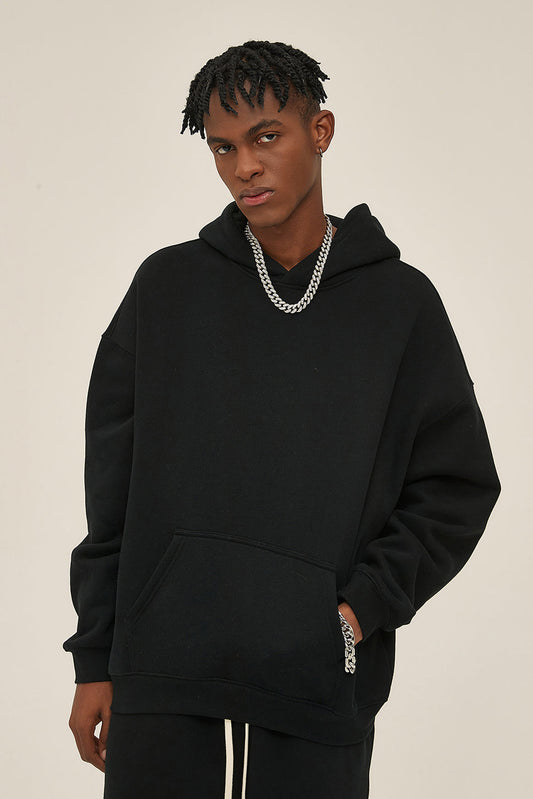 350GSM Fleece Solid Color Hoodie
