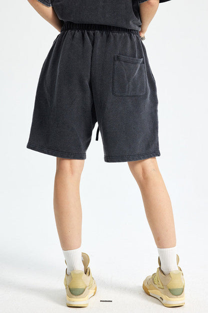 420GSM Pigment Dyed Washed Short