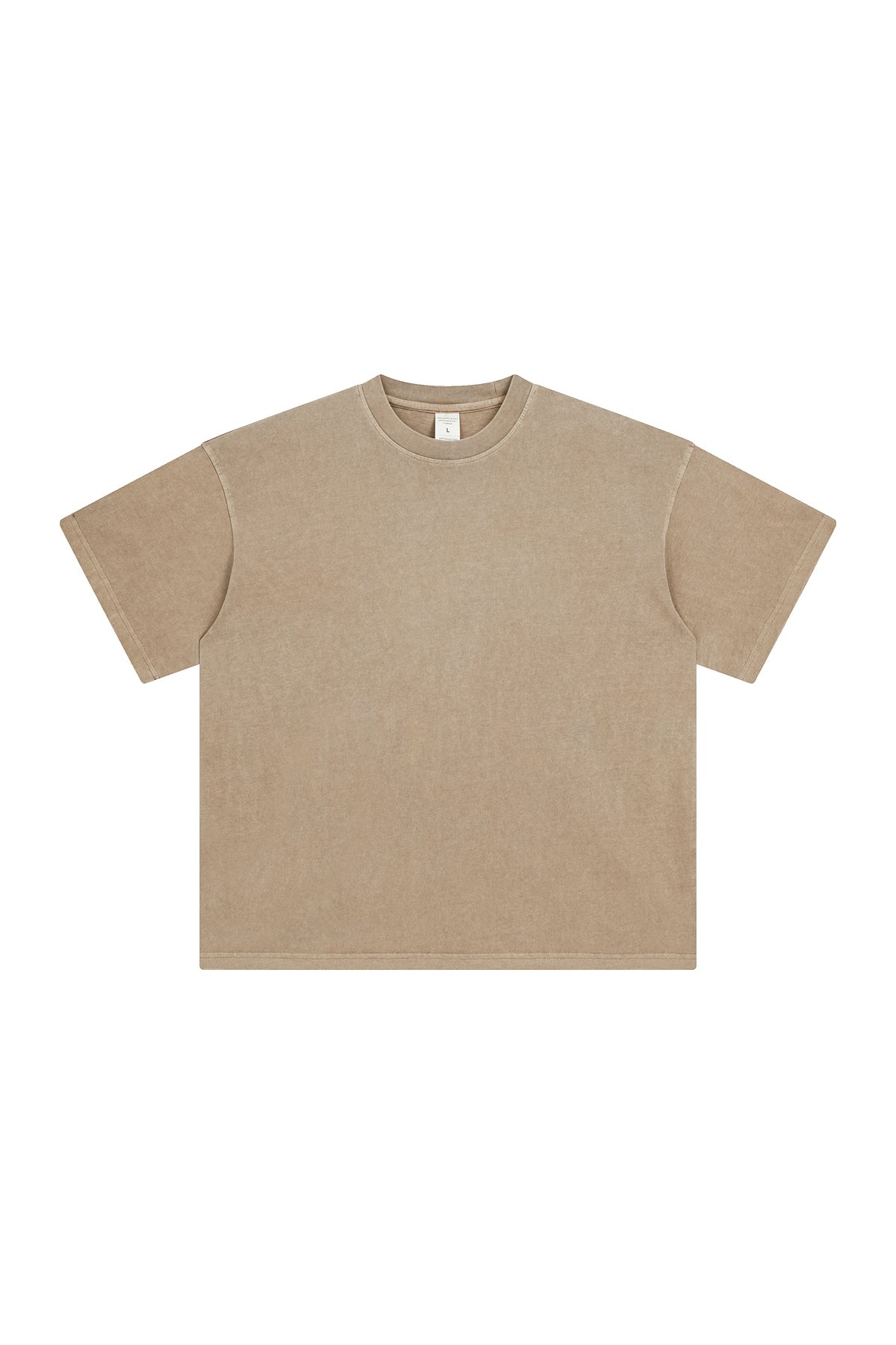 250GSM Pigment Dyed Washed Tee