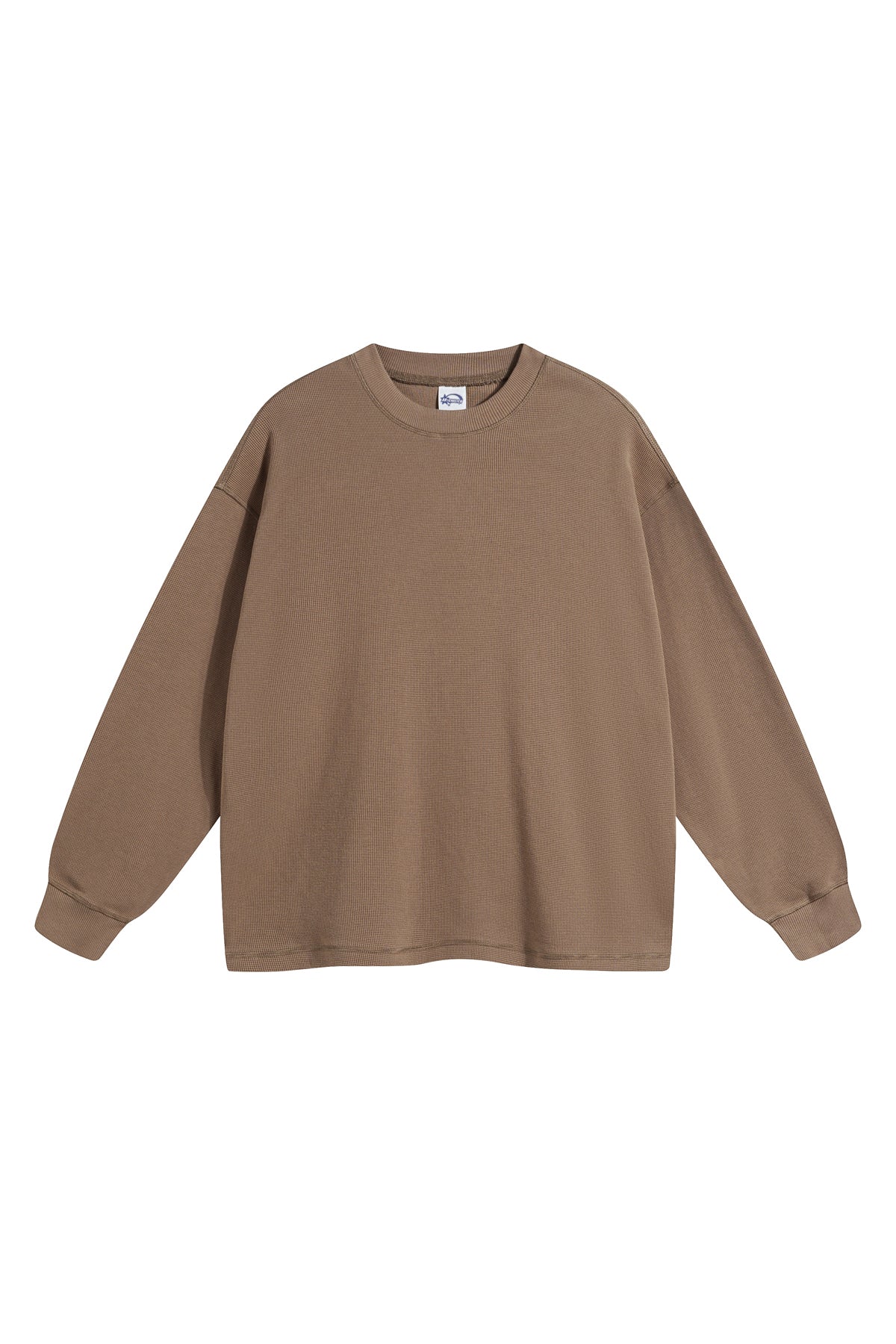 330GSM Waffle Material Long Sleeve Crew