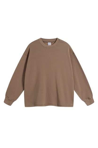 330GSM Waffle Material Long Sleeve Crew
