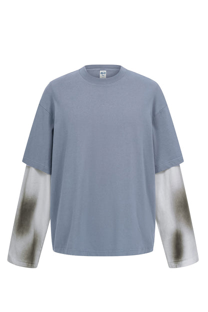 275GSM Washed Double Layer Long Sleeve
