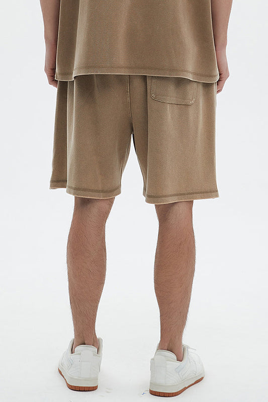 400GSM Double Stitch Washed Short