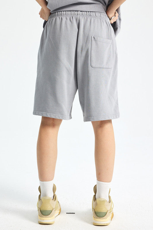 420GSM Pigment Dyed Washed Short
