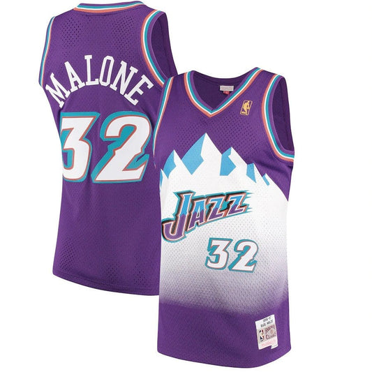 Karl Malone Utah Jazz Throwback Jersey