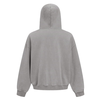 370GSM Pigment Dyed Fleece Boxy Hoodie